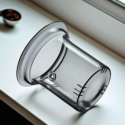 Belle théière en verre