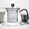 Belle théière en verre