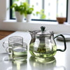 Belle théière en verre