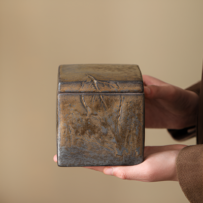 Boite à thé ancienne