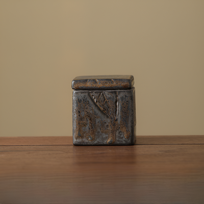 Boite à thé ancienne