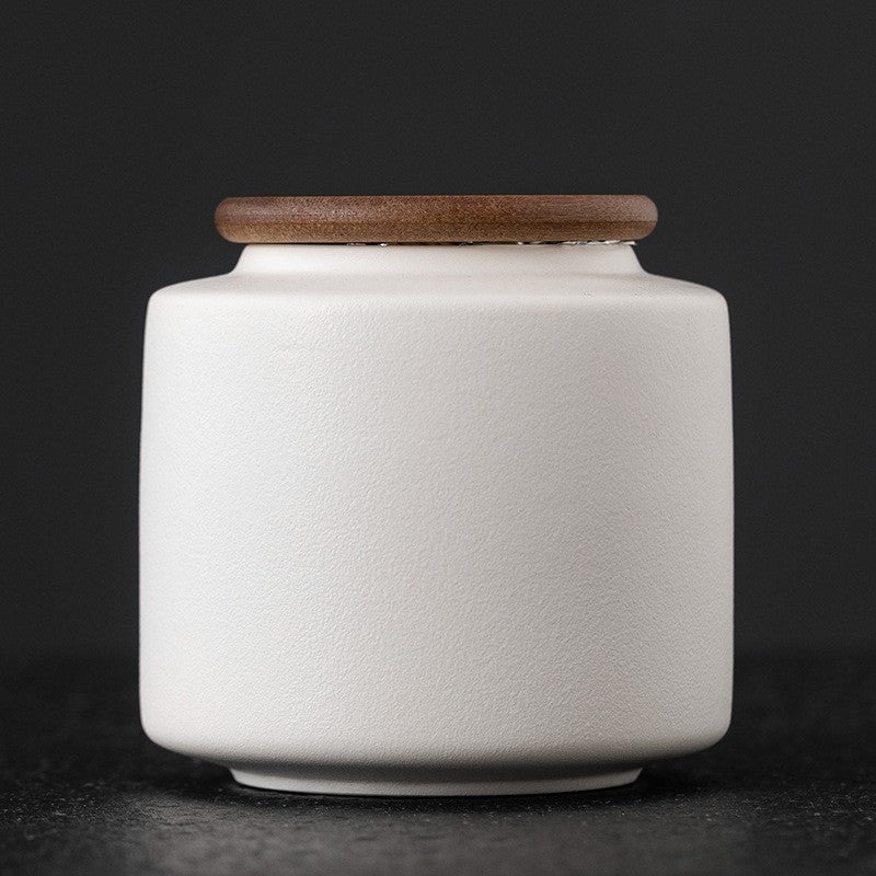 Boite à thé blanche