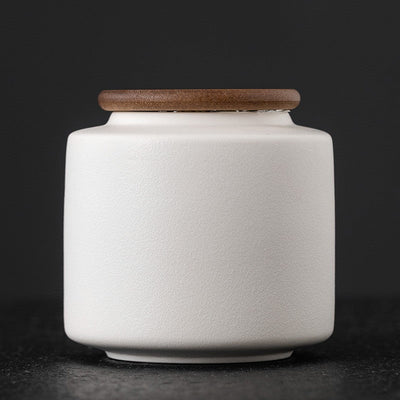 Boite à thé blanche