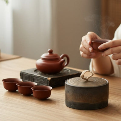 Boite à thé japonaise