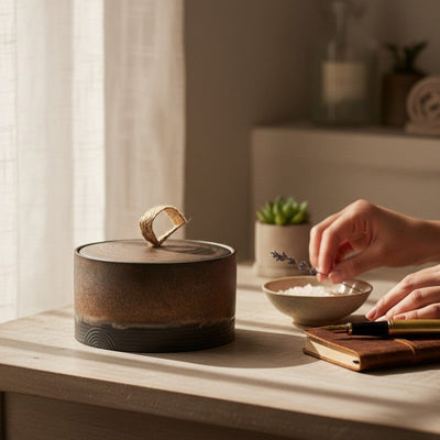 Boite à thé japonaise