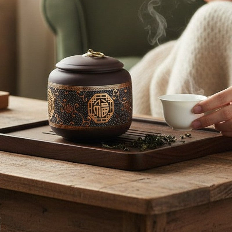 Boite à thé style minimaliste