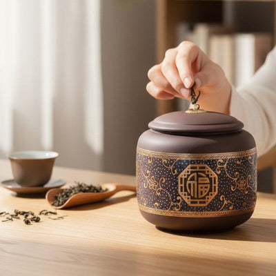 Boite à thé style minimaliste