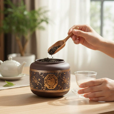 Boite à thé style minimaliste