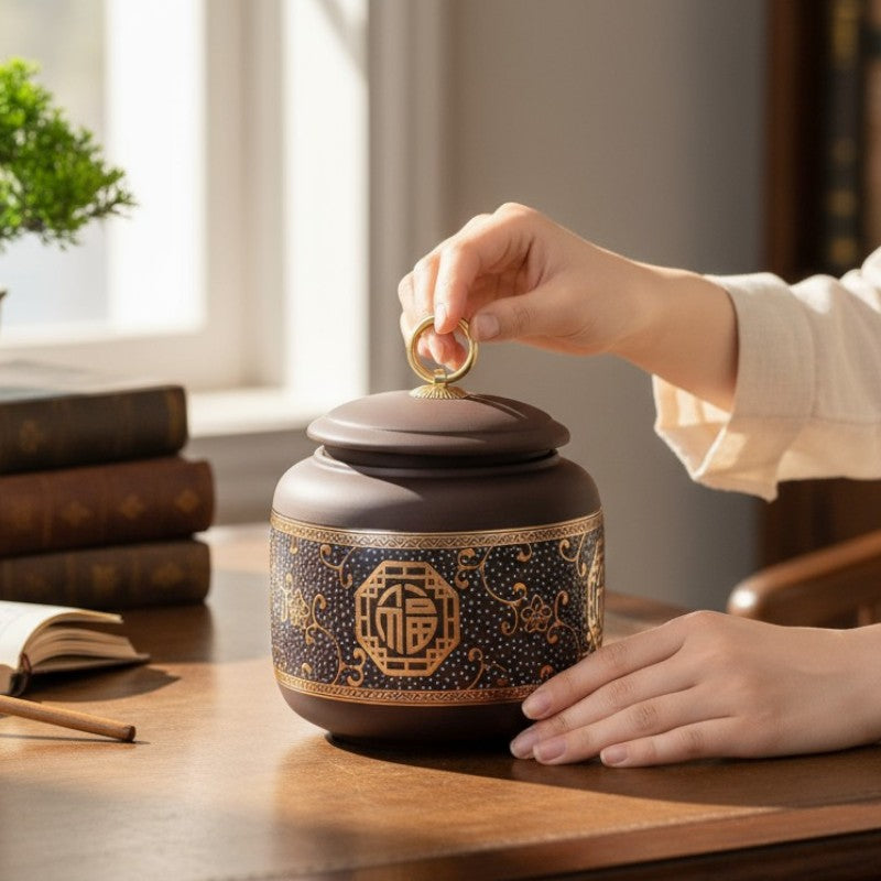 Boite à thé style minimaliste