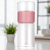 Bouteille théière en verre