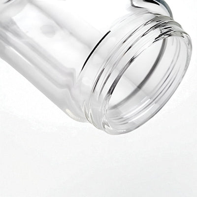 Bouteille théière en verre