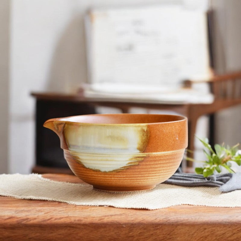 Chawan grès artisanal émaillé