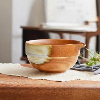 Chawan grès artisanal émaillé