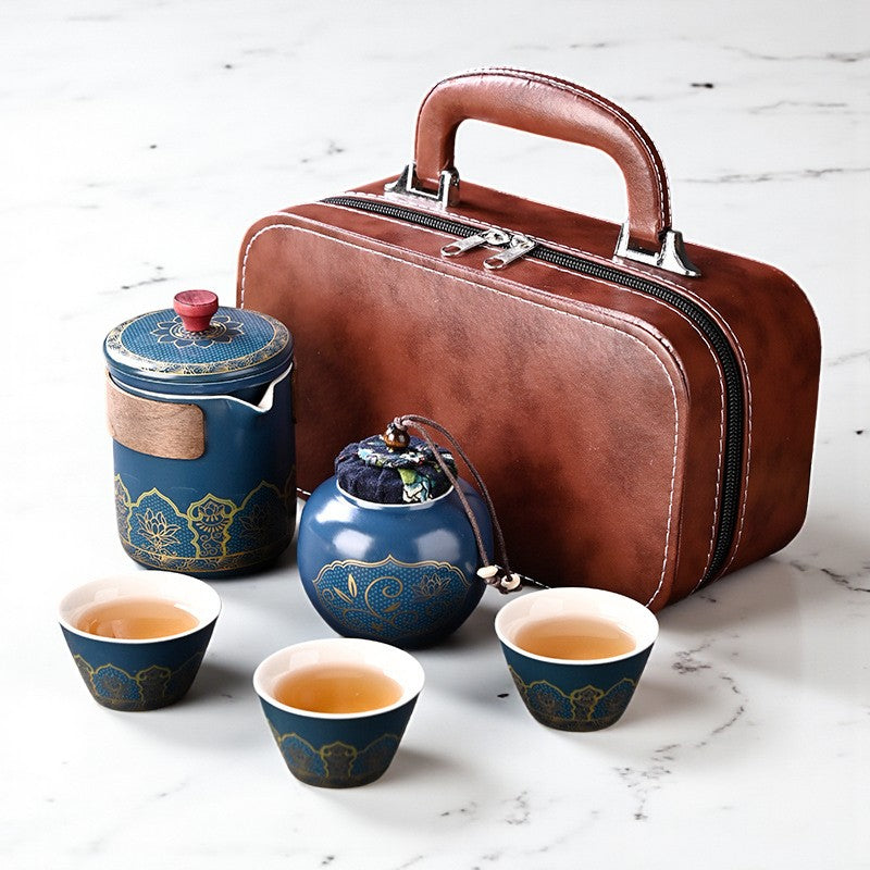 Coffret service à thé chinois