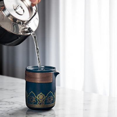 Coffret service à thé chinois