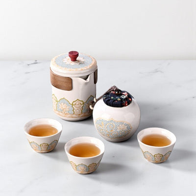 Coffret service à thé chinois