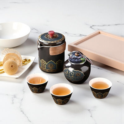 Coffret service à thé chinois