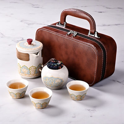 Coffret service à thé chinois