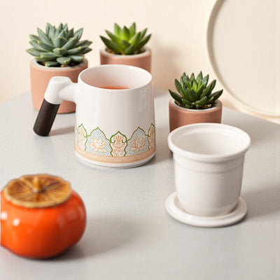 Coffret tasse à thé avec infuseur