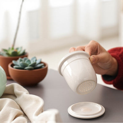 Coffret tasse à thé avec infuseur