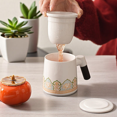 Coffret tasse à thé avec infuseur