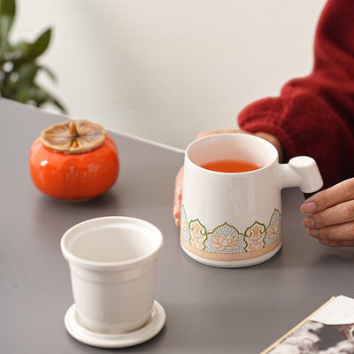 Coffret tasse à thé avec infuseur