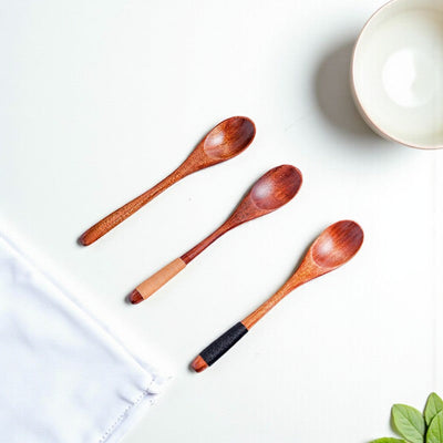Cuillère à thé en bois
