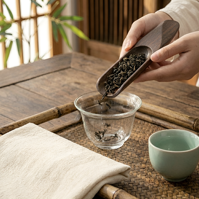 Cuillère à thé bois précieux