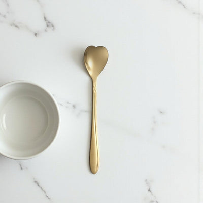 Cuillère à thé fleurie