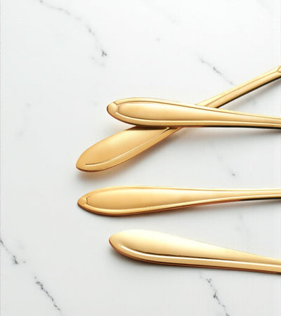 Cuillère à thé fleurie