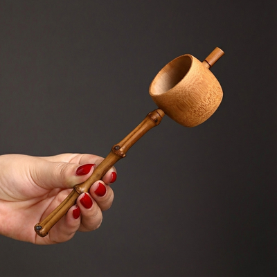 Cuillère filtre bambou à thé