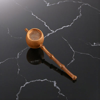 Cuillère filtre bambou à thé