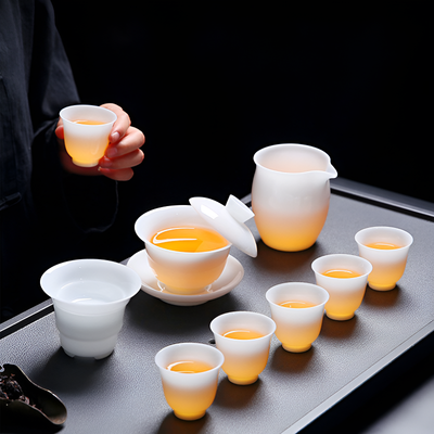 Gaiwan blanc immaculé