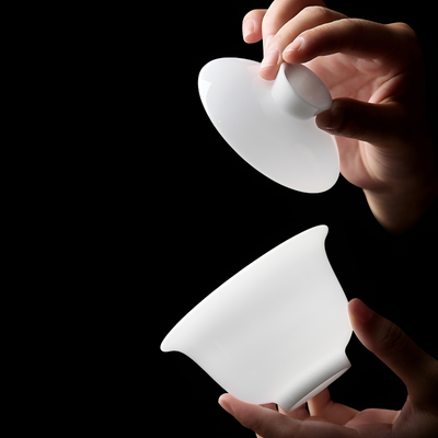 Gaiwan blanc immaculé