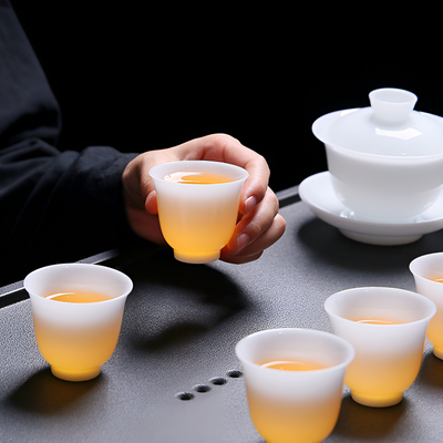 Gaiwan blanc immaculé
