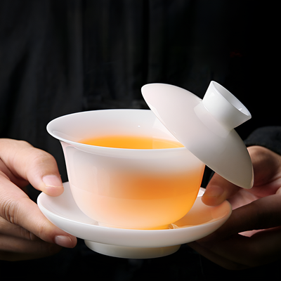 Gaiwan blanc immaculé