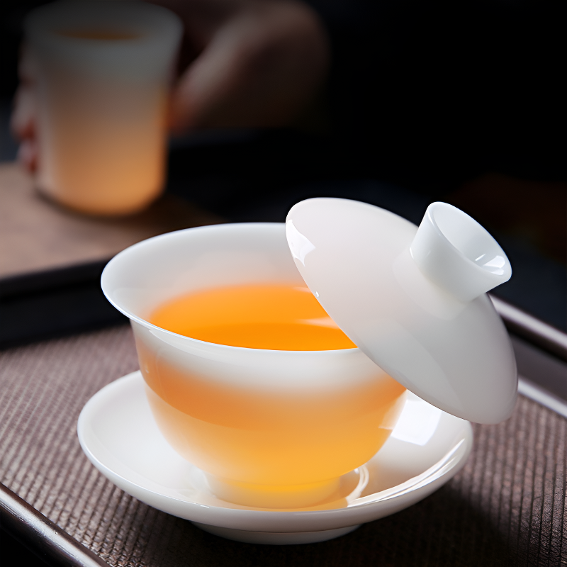Gaiwan blanc immaculé