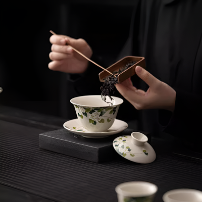 Gaiwan céramique artisanale