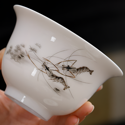 Gaiwan porcelaine fine