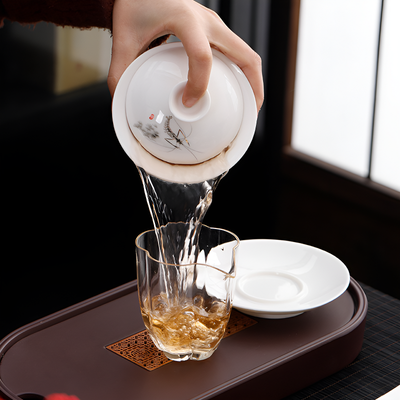 Gaiwan porcelaine fine