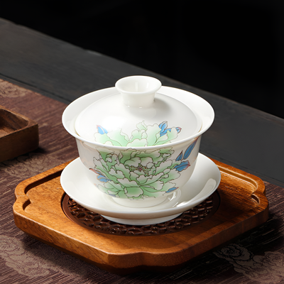 Gaiwan porcelaine fine