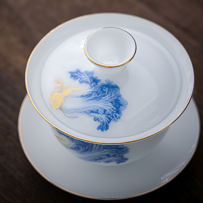 Gaiwan porcelaine fine