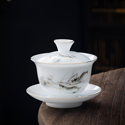 Gaiwan porcelaine fine