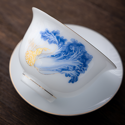 Gaiwan porcelaine fine