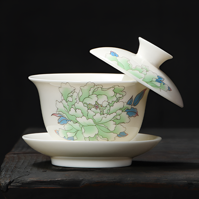 Gaiwan porcelaine fine