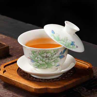 Gaiwan porcelaine fine
