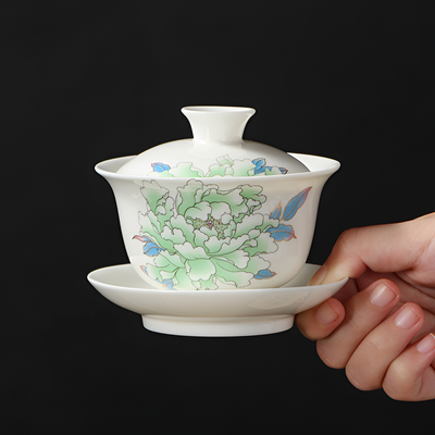 Gaiwan porcelaine fine