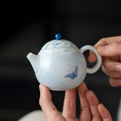 Jolie théière porcelaine
