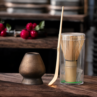 Kit matcha fouet et cuillere