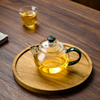Mini théière en verre